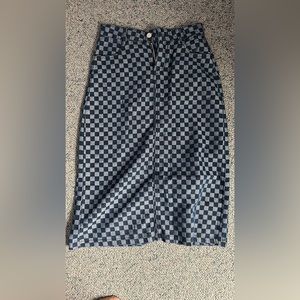 Brand new super cool denim skirt